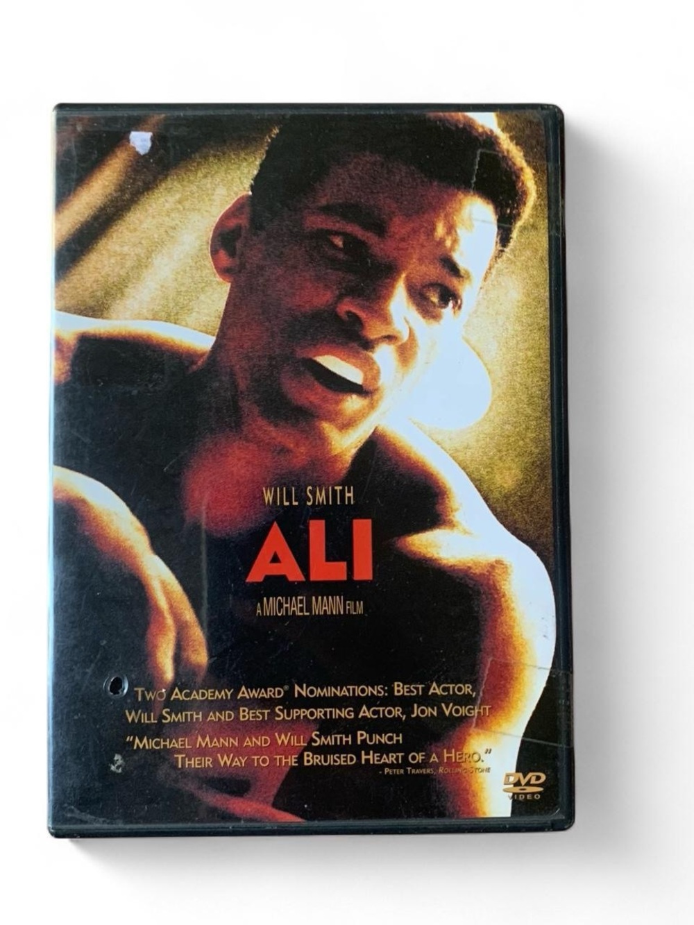 Ali (Will Smith) DVD — Red & Black Cover